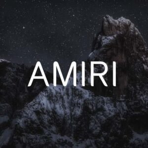 Amiri experience gift card