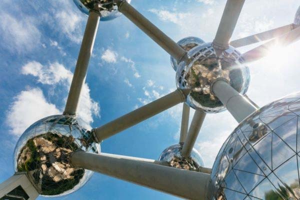 Atomium Brussels entrance