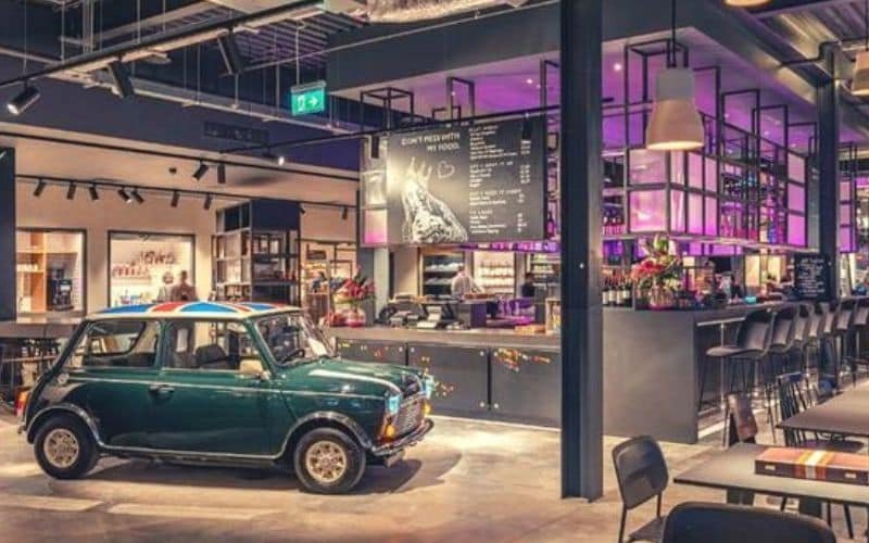 1 night with breakfast at Moxy London Heathrow Airport