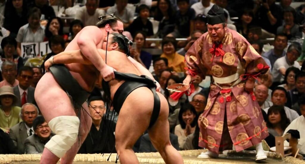 Sumo wrestling in Japan