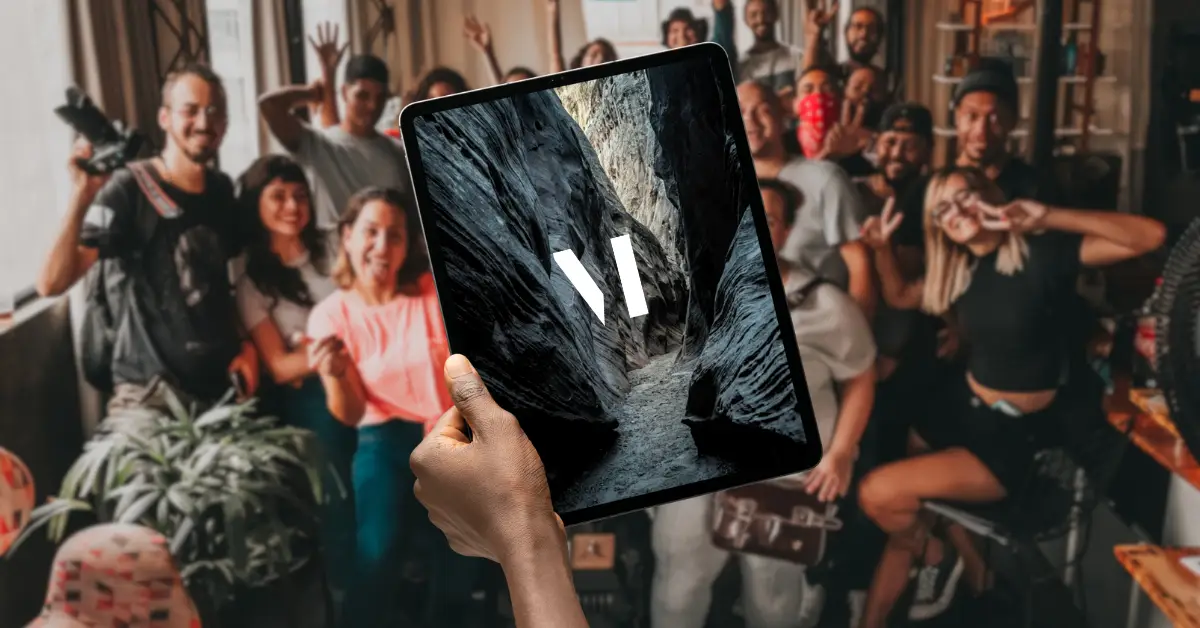 Employee milestone gifts celebrating years of service awards with Mojo Gift experience options displayed on tablet